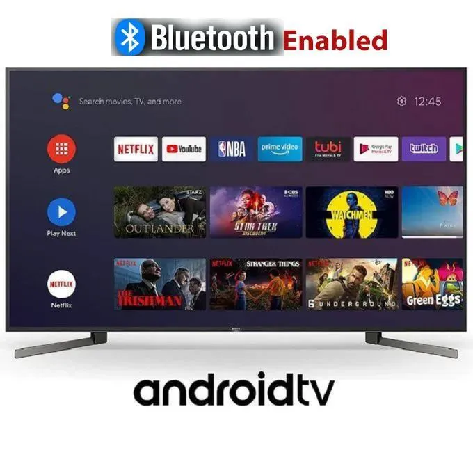 GLAZE 50" SMART ANDROID UHD FRAMELESS TV