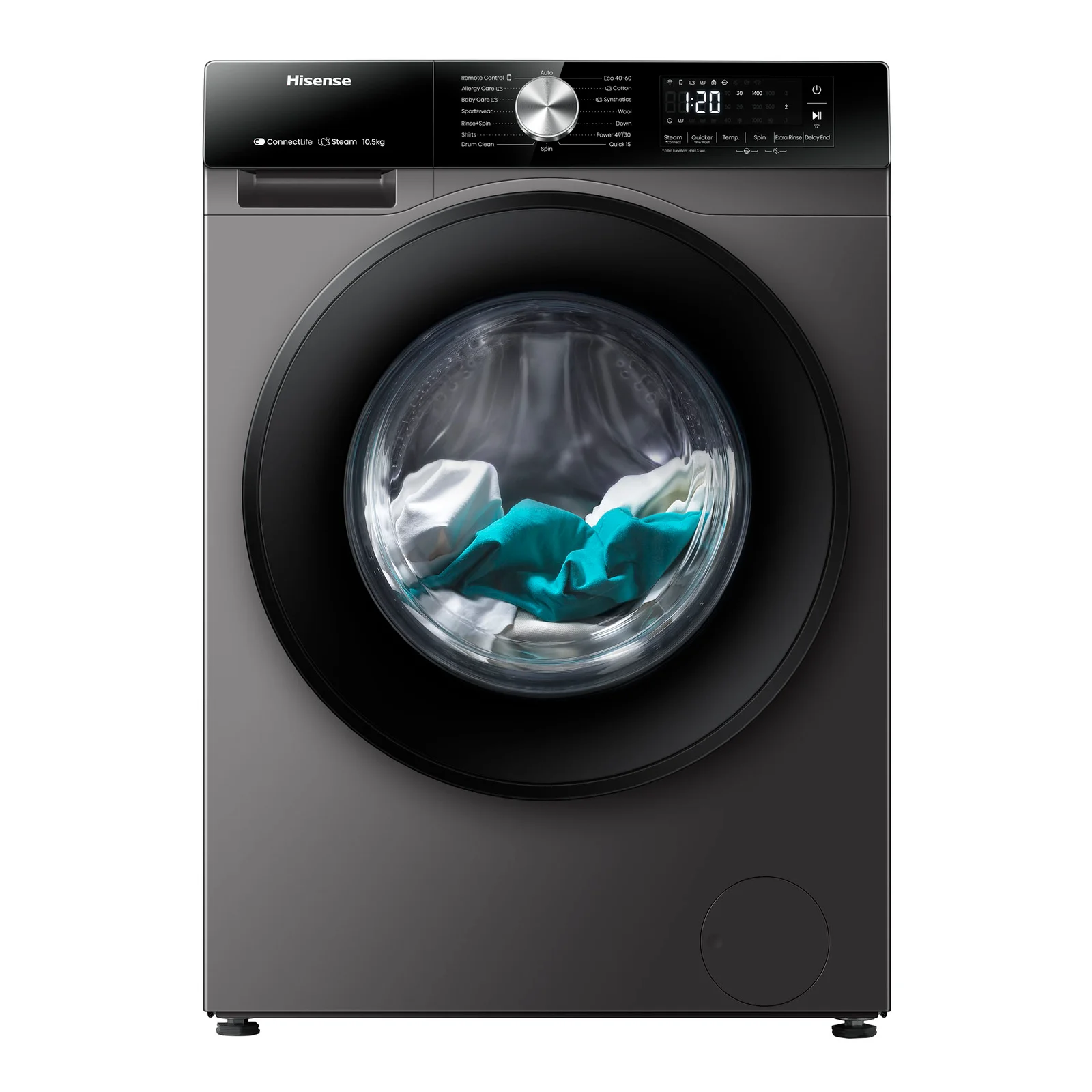 Hisense 10.5KG WF3S1043BT Front Load Washing Machine