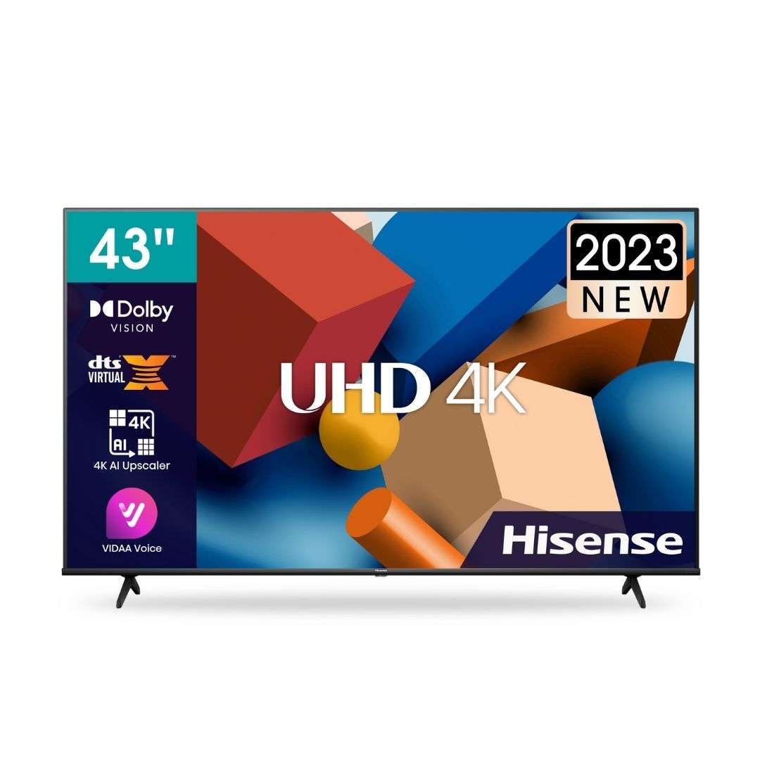 Hisense 43A6KEN|A6K 43 Inch 4K UHD SMART TV