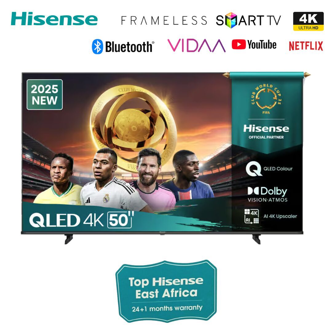 Hisense 50Q6QKEN 50-inch QLED 4K Smart TV 60Hz VIDAA Dolby Vision*Atmos