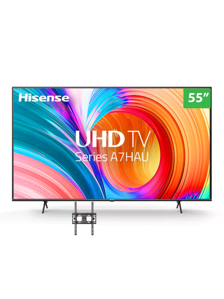 Hisense 55A7H 55 inch 4K UHD Smart Frameless TV – A7 Series