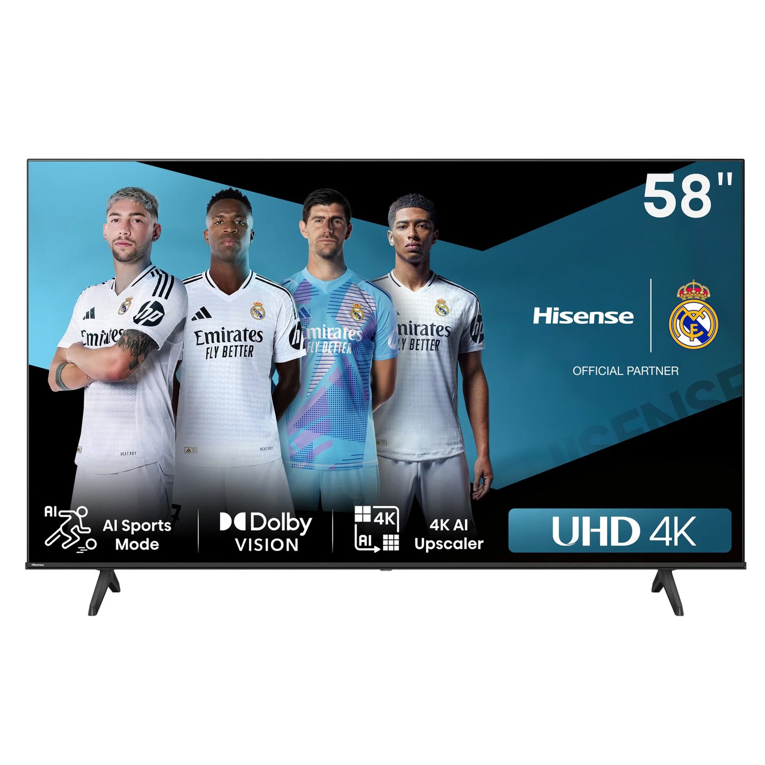 Hisense 58" 4k UHD Smart LED TV 58A61N