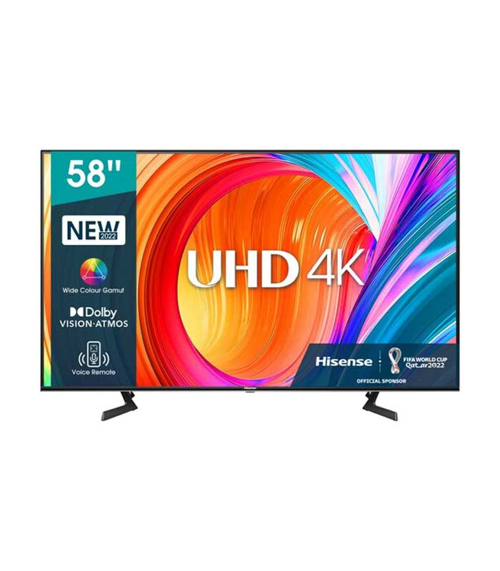 Hisense 58 Inch UHD 4K Smart Tv, A6 Series, 58A6KKEN