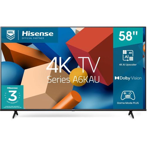 Hisense 58A6KKEN 58 inch 4K UHD Smart TV