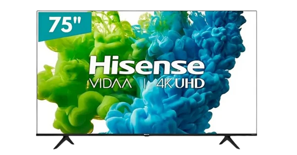 Hisense 75 inch 4K UHD Frameless Smart Tv 75A6NKEN