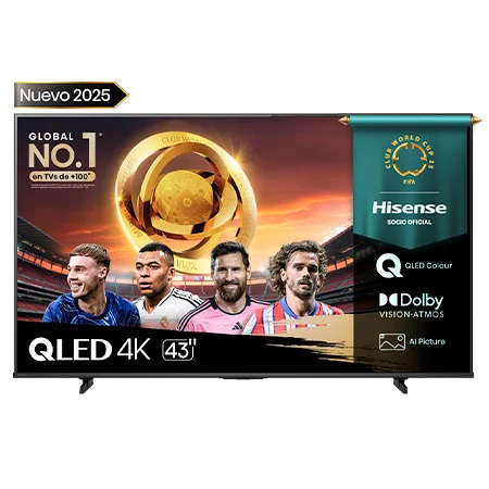HISENSE QLED 43 INCH VIDAA TV 43Q6