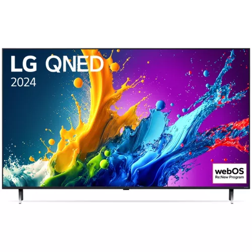 LG 55 Inch Class QNED80T Series 4K QNED TV with webOS 24