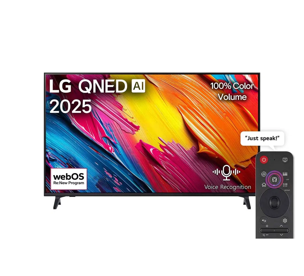 LG 65" 65QNED70A6A QNED 4K TV - Magic remote, Smart, HDR10, a7 AI Processor Gen8, webOS25