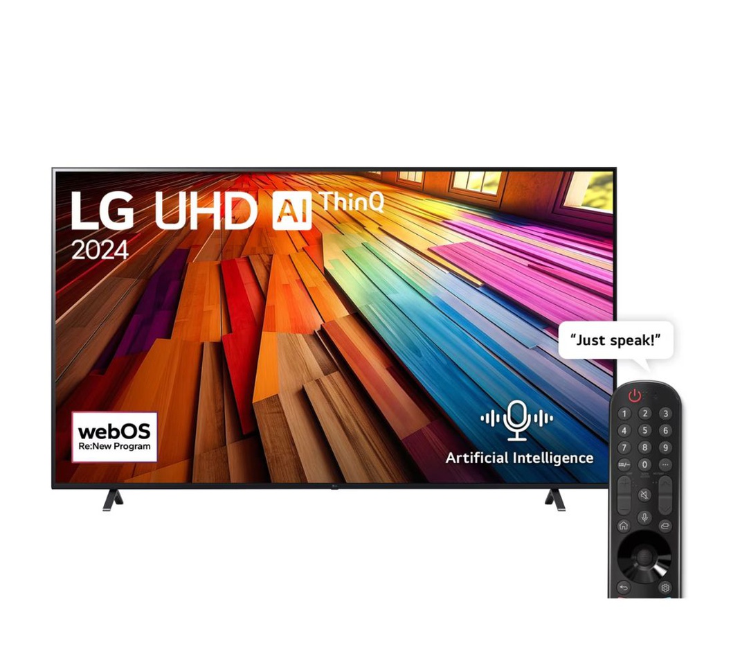 LG 75" 75UT80006LB - 4K UHD, SMART, ThinQ