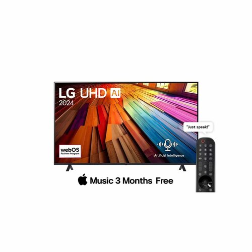 LG 75 Inch Smart 4K UHD LED TV – ThinQ AI, Model 75UT8000