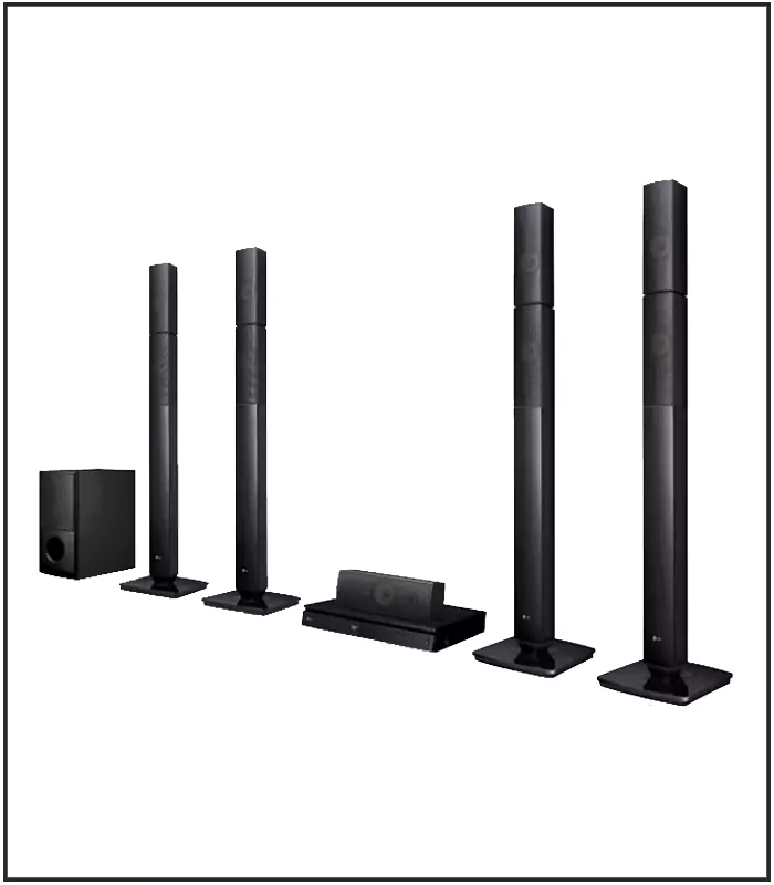 LG LHD657 5.1Ch 1000W DVD Home Theater System With Bluetooth