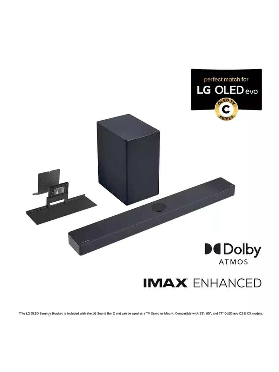 LG SC9S Soundbar C with IMAX Enhanced and Dolby Atmos 3.1.3 Channel