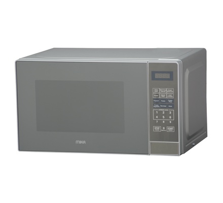 MIKA Microwave Oven, 20L, Digital, With Grill (Combi), Silver