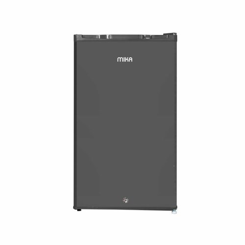 MIKA MRDCS92DS Fridge, 92L, Single Door, Defrost (Direct Cool), Dark Silver