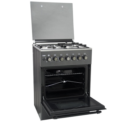 MIKA (MST6031DS/TRL) 58cm X 58cm, 3 + 1 STANDING COOKERS Silver