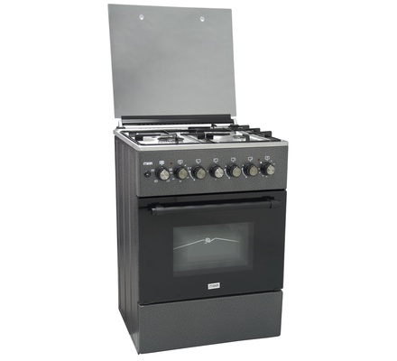 MIKA (MST6031DS/TRL) 58cm X 58cm, 3 + 1 STANDING COOKERS Silver