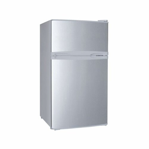 Roch RFR-110D-B Double Door Fridge, 85L - Silver