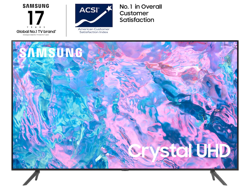 Samsung 50″ CU7000 Crystal UHD 4K Smart TV (2023)