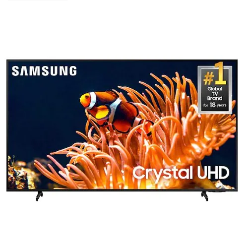 Samsung 85″ DU8000 Crystal 4K UHD Smart TV – 85DU8000 (New Model – 2024)