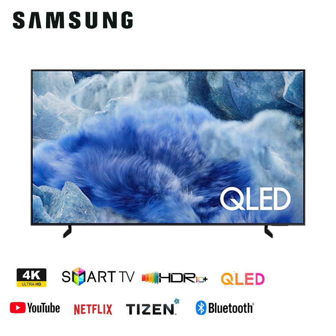 Samsung 85Q8F 85-inch QLED AI Smart 4K TV (QA-85Q8FAAU) AirSlim
