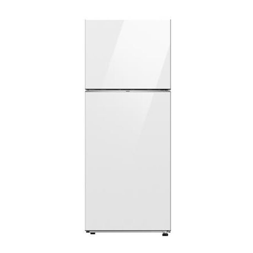 Samsung DOUBLE DOOR TOP Mount Freezer BESPOKE Refrigerator 415L(RT42CB662112) CLEAN WHITE