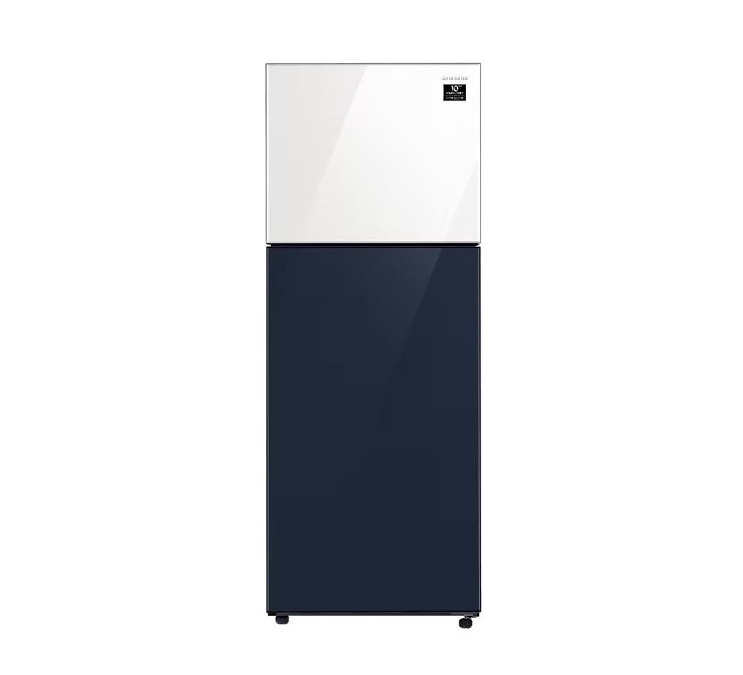 Samsung RT35CB56218A Top Mount Freezer, 348L - White & Navy