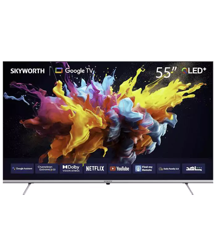 Skyworth 55″ 55Q6500H (NEW2025)QLED Google Smart Tv