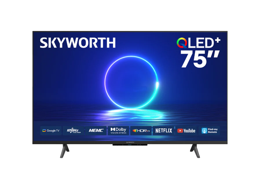 SKYWORTH 75Q6800H 75-Inch QLED+ 4K Smart TV