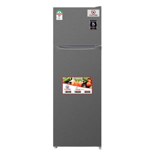 Smart Pro Double Door Refrigerator, 138L Silver SFR 175-DT-I