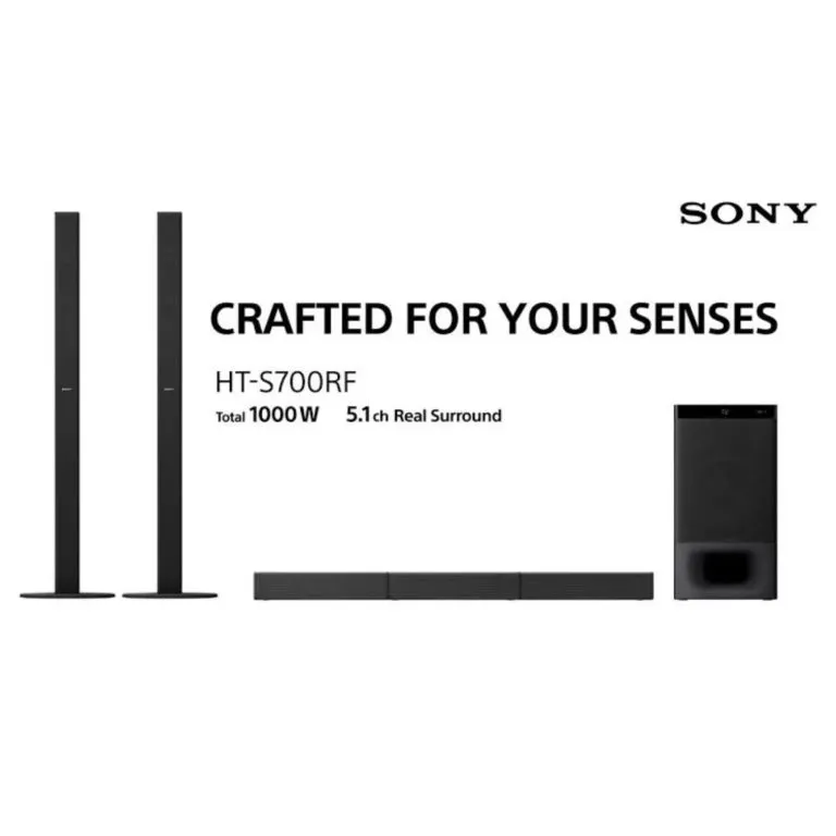 Sony HT-S700RF 1000W 5.1CH Soundbar System – Black