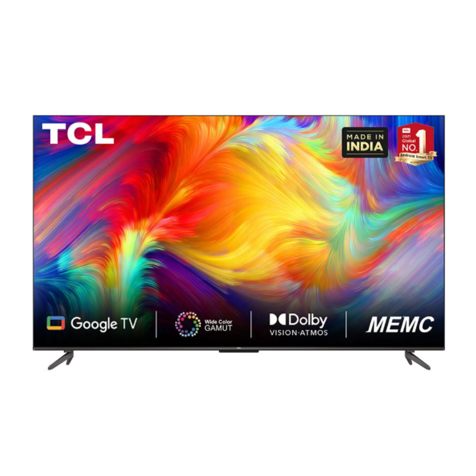 TCL 50″ P735 4K HDR Smart Google Frameless TV 50P735 (2022)