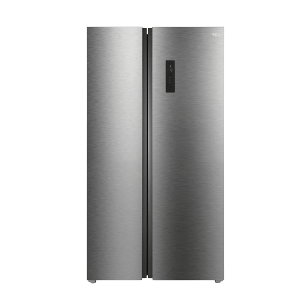 TCL 505 Liters P635SBSS Frost Free Side By Side Fridge,Dark Grey