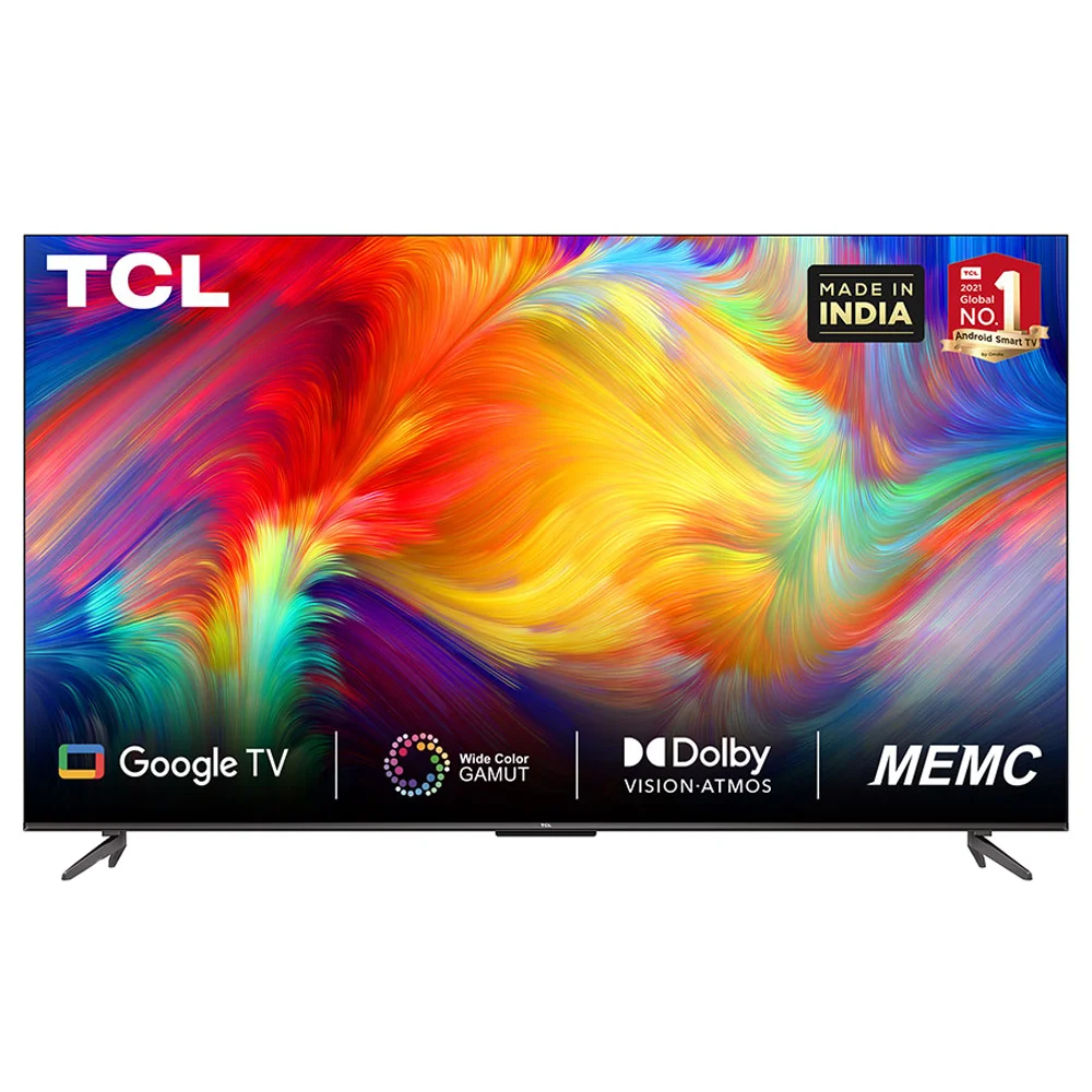 TCL 55″ P735 4K HDR Smart Google Frameless TV 55P735