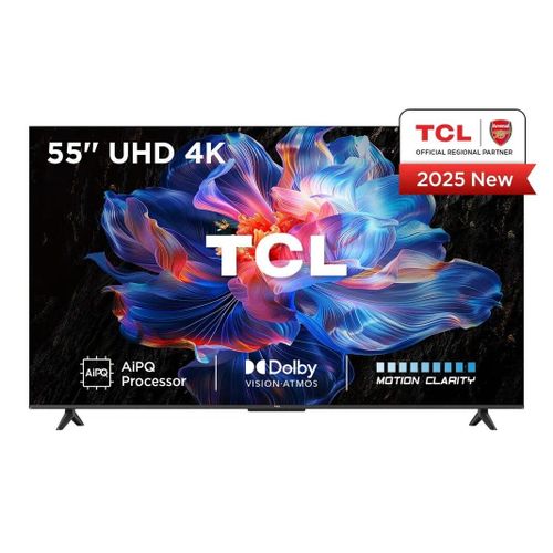 TCL 55P7K 55 Inch Smart UHD 4K QLED TV AiPQ Processor with HDR10+ Google TV New (2025)