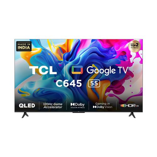 TCL 85C645 85 Inch QLED 4K Ultra HD Android TV