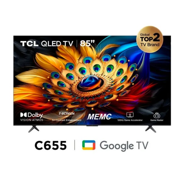 TCL C655 85 INCH QLED PRO TV