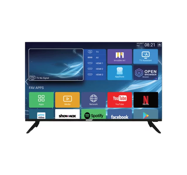 Vision Plus 32″ Frameless Smart Android LED TV – VP8832S