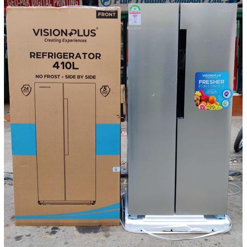 Vision Plus 410 Litres Side by Side No Frost Fridge