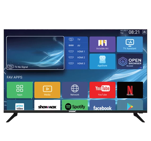 Vision Plus 43″ Frameless Smart Android Full HD LED TV