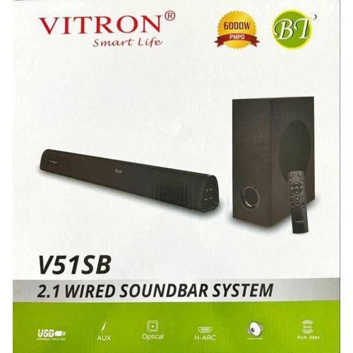 Vitron V51SB WIRED BT ENABLED AMAZING SOUNDBAR SYSTEM