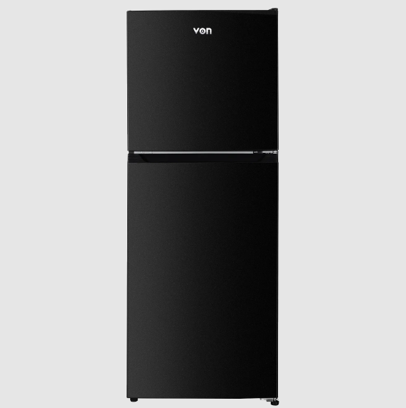 Von Double Door Fridge – 181L, Dark Inox(VRT-182NRAK )