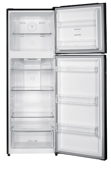 Von Double Door Inverter Fridge 334L – Dark Inox(VRT-334NVAK)