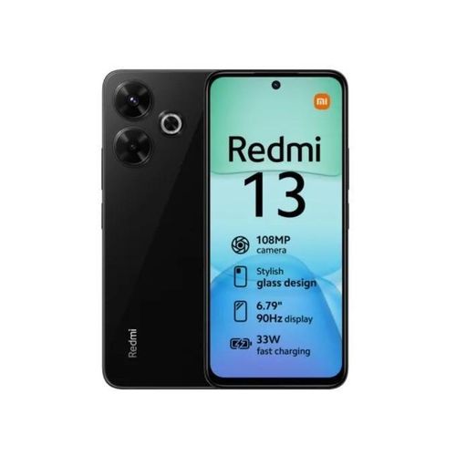 XIAOMI Redmi 13, 6.79",  128GB + 6GB RAM (Dual SIM), 5030mAh, Midnight Black